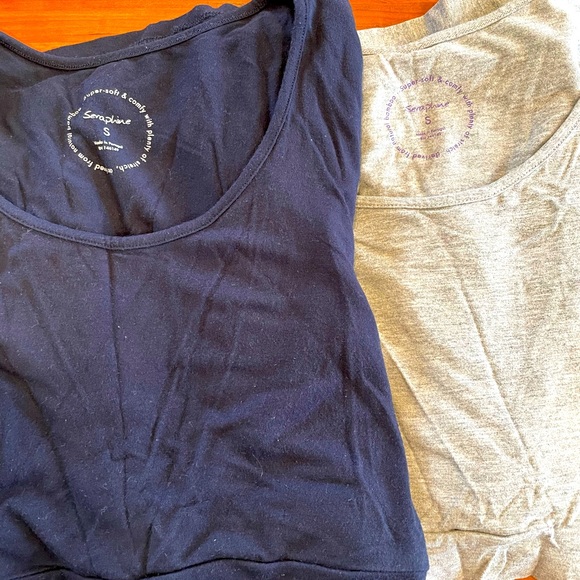 Seraphine Tops Seraphine Maternity Nursing Tshirts Twin Pack S